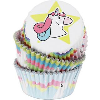 Unicorn Muffinsforme, Metalfolie - 60 stk, PME