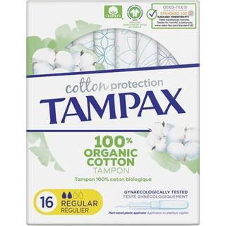 Tampax Organic Regular Tamponer - 16 stk