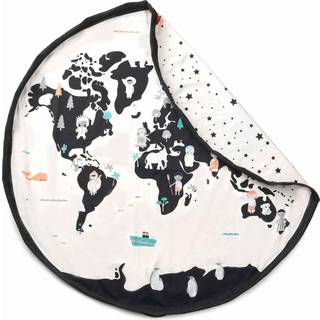 Play & Go Opbevaringstæppe - Worldmap/Stars