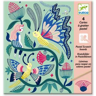 Djeco scratch kort Fantasihaven