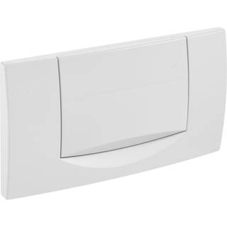 Geberit 200F betjeningsplade til skyl-stop-skylning: Blankforkromet