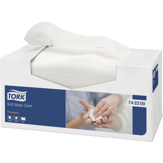 Tork Premium Vaskeklud Soft