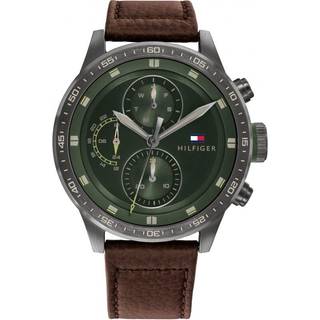 Tommy Hilfiger 1791809 Trent Grøn/Læder Ø46 mm