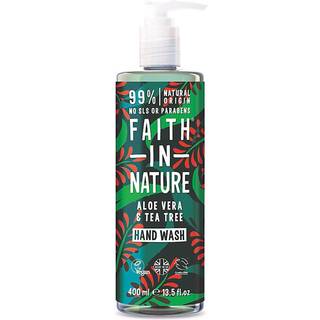 Faith in Nature Aloe Vera og Tea Tree Flydende Håndsæbe - 400 ml.