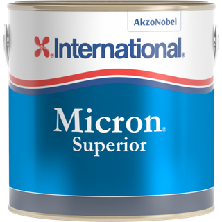 Selvpolerende kobberbaseret bundmaling International Micron Superior, 2.5 liter - rød