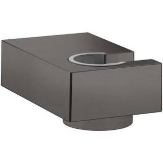 Hansgrohe Porter E bruserholder, børstet sort krom
