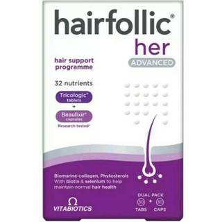 Vitabiotics Hairfollic Her Advanced 60 (30 tabletter 30 kapsler)