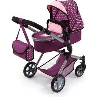 Bayer Design Dolls Pram City Neo - Purple