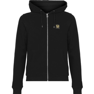 Belstaff Full Zip Hoodie Black