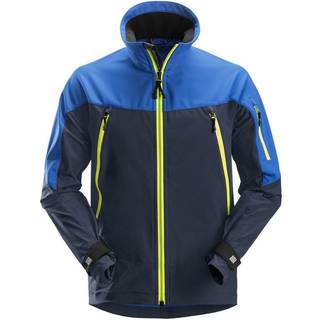 Snickers Workwer softshell jakke blå/navy xs