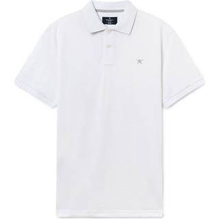HACKETT Herren Polo-Shirt weiß Slim Fit