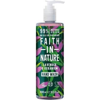 Faith In Nature Lavender & Geranium Håndsæbe - 400 ml