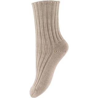 Joha Strømper Beige Melange Melange Uld