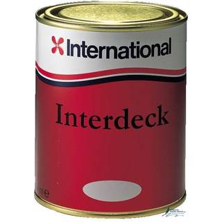 Skridsikker maling / dækfarve International Interdeck, 0.75 liter - White 001