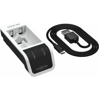 Ansmann Comfort Mini Hurtigoplader med USB-indgang til AA/AAA