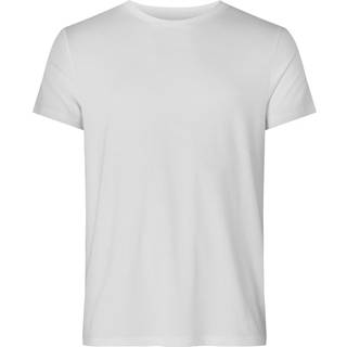 Bamboo R-Neck Tee -  White