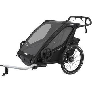 Thule -  Chariot Sport Double Midnight   -  Cykelanhænger - Black