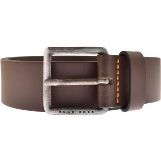 BOSS Leather Jeeko Belt Brown