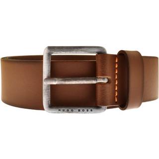 BOSS Leather Jeeko Belt Brown