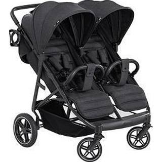 Hauck Uptown Duo Tvillingevogn, Melange Black