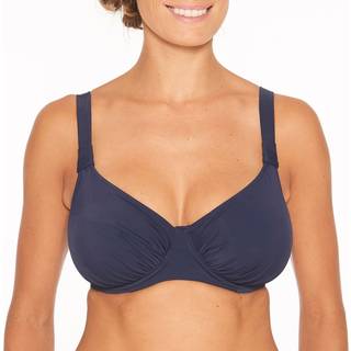Wiki Basic Full Cup Bikini Top - Darkblue - E 95