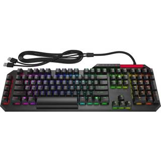 Gaming Tastatur – OMEN by HP Sequencer • Optisk Mekanisk • RGB • Blå switches – Ekstrem hastighed & holdbarhed