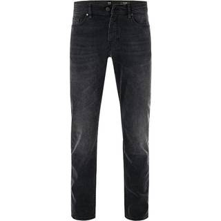 BOSS Taber Tapered Fit Jeans Black