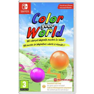 Color Your World (Code in a Box) - Nintendo Switch - Puslespil