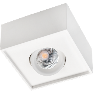 SG Armaturen Cube Lux Downlight 7 W, 540 lm Hvid
