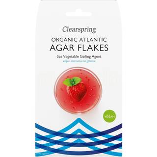 Clearspring Agar Flager Økologisk Veg. Geleringsmiddel Af Tang - 30 g
