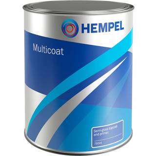 Bådlak / lakmaling &amp; dørkfarve / kølsvinsfarve Hempel Multicoat, 750 ml - Pale Cream (22210)