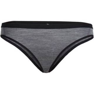 Icebreaker Women's Siren Bikini Gritstone Hthr, Gritstone HTHR/Black, XS