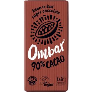 Ombar 90 % Chokolade Ø - 35 g.