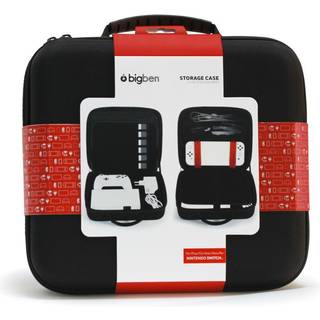 Bigben Opbevarings etui i Sort til Switch Inklusiv Docking Station kompatible med Switch Lite/OLED