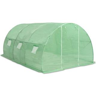 drivhus 3,5 m² 450x300x200 cm