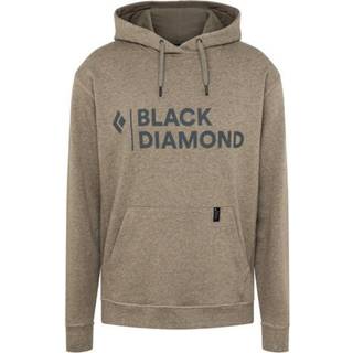 Stacked Logo Hoody M Walnut Heather (S)