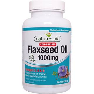 Natures Aid - Hørfrøolie 1000 mg (90 Softgels)