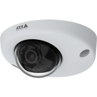 Axis Communications Dome Kamera 01933-001 2,8mm Überwachungskamera mit 2 Megapixel Auflösung. professionelle Kamera für außen - weiß