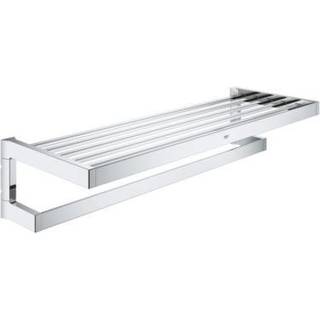 Grohe Selection Cube mulistang håndklædestang med hylde, 600mm