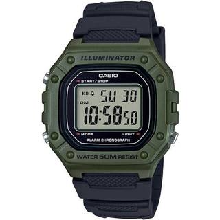 Casio Timeless W-218H-3AVEF - Herre - 44 mm - Digitalt - Quartz - Plexiglas