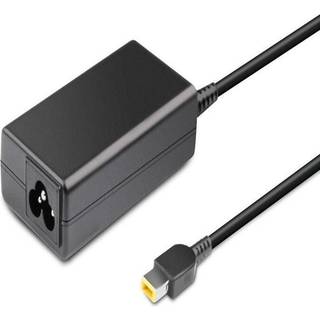 Oplader til Lenovo 20V 2.25A 45W (firkantet gul)