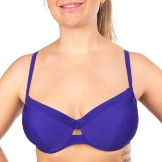 Chantelle Vibrant Covering Underwire Bikini Bra - Blue - F 85
