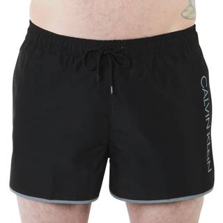 Calvin Klein Core Solid Short Runner Swim Shorts - Black - Small