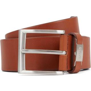 BOSS Black Herren Gürtel braun, cognac Glattleder