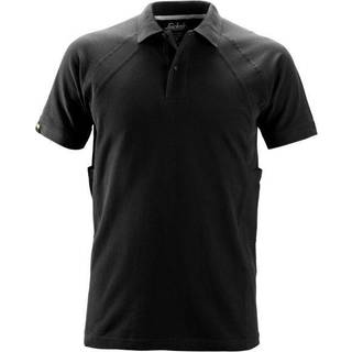 Snickers 2710 polo shirt med multipockets™ sort S
