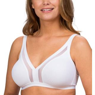 Trofe Bella Wireless Bra - White - B 80