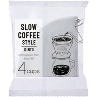 KINTO SCS Cotton Paper Filter 4 Cups