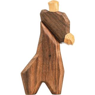 FableWood Lille giraf figur i træ med 2 magnetiske dele