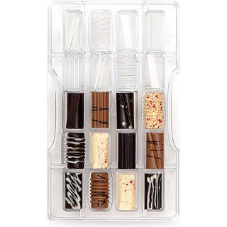 Professionel chokoladeform i polycarbonat - Assorted