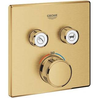 Grohe GRT SmartCntrl term. 2SC Termostat til indbygning med to ventiler, bør. cool sunrise